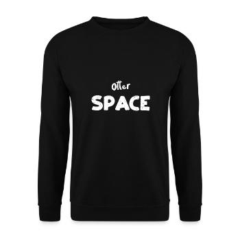 Otter Space - Science - Unisex Pullover - Schwarz - Vorne - Alina (178cm) & Michal (187cm)