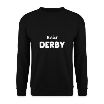 Roller Derby - Sports - Unisex Pullover - Schwarz - Vorne - Alina (178cm) & Michal (187cm)