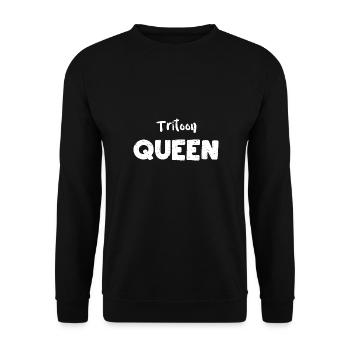 Tritoon Queen - Navigation de plaisance - Sweat-shirt Unisexe - noir - Devant - Alina (178cm) & Michal (187cm)