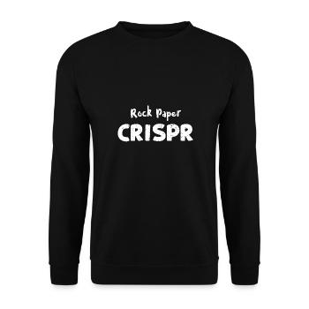 Rock Paper Crispr - Engineer - Unisex Sweatshirt - black - Front - Alina (178cm) & Michal (187cm)