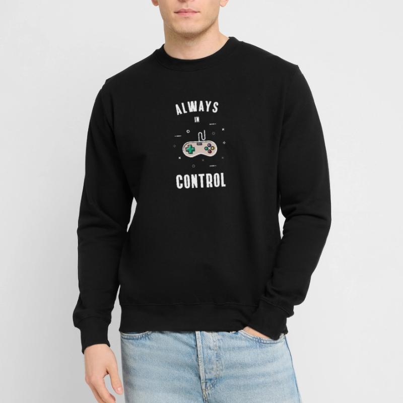controller game retro computer play pc nerd gaming Unisex Sweatshirt