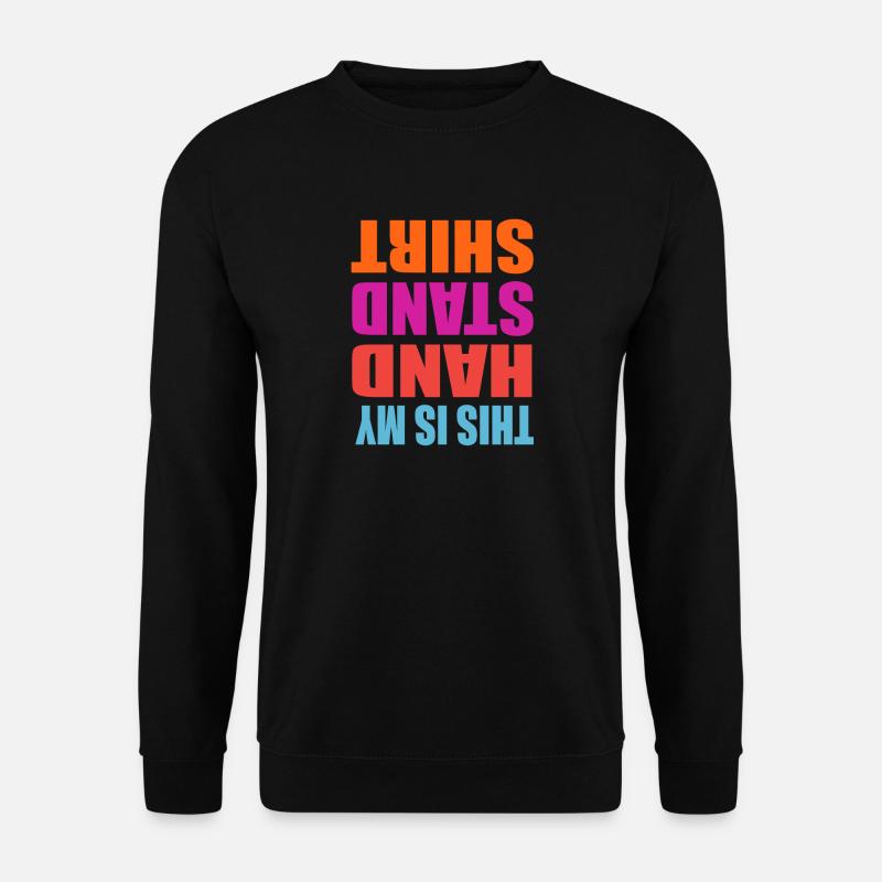 handstand - Unisex Pullover - Schwarz