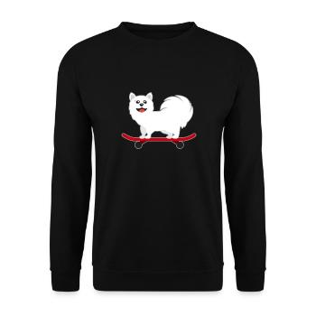 lustige Tiere Pflanzen Obst Gemüse Kindermotive - Unisex Pullover - Schwarz - Vorne - Alina (178cm) & Michal (187cm)