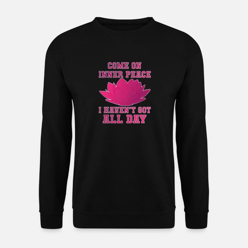 Yoga - Unisex Pullover - Schwarz