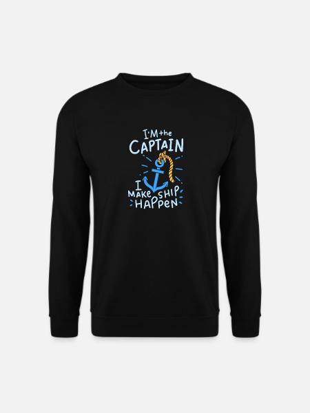 Boat Boating Boating - Unisex Sweatshirt - black