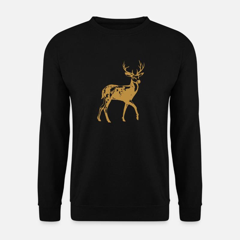 deer - Unisex Sweatshirt - black