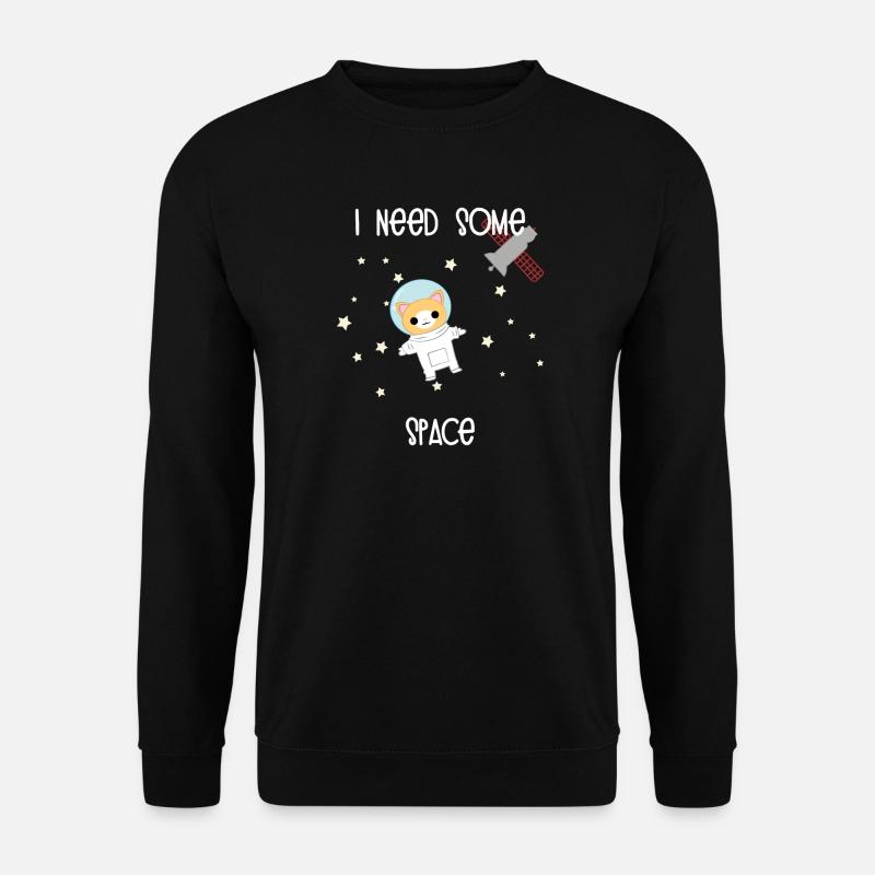 Science cat - Unisex Sweatshirt - black