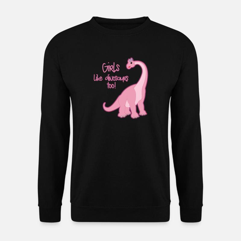Dinosaurier - Unisex Pullover - Schwarz