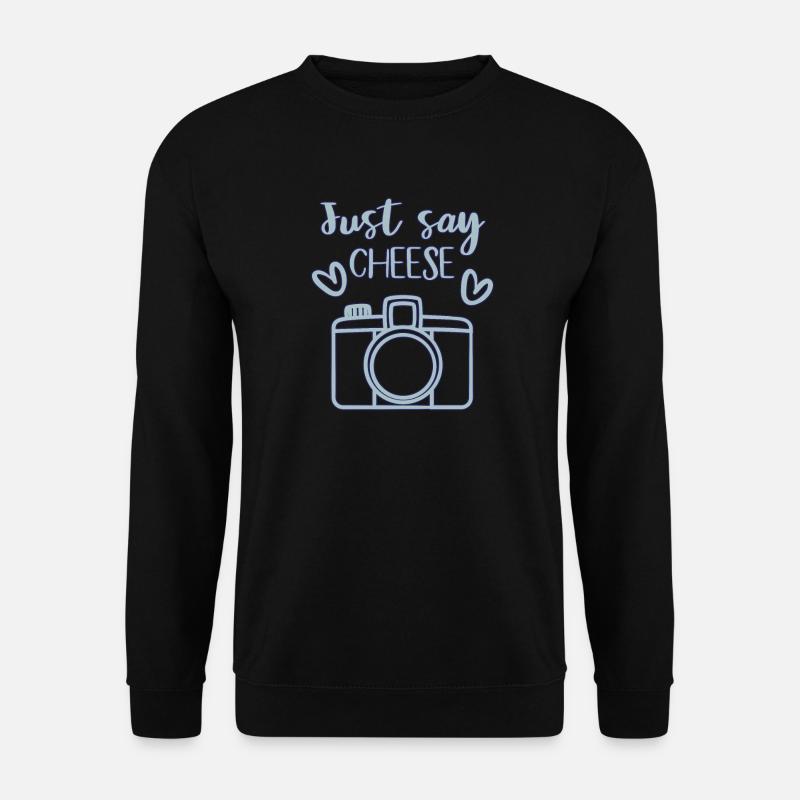 Fotographie Kamera - Unisex Pullover - Schwarz