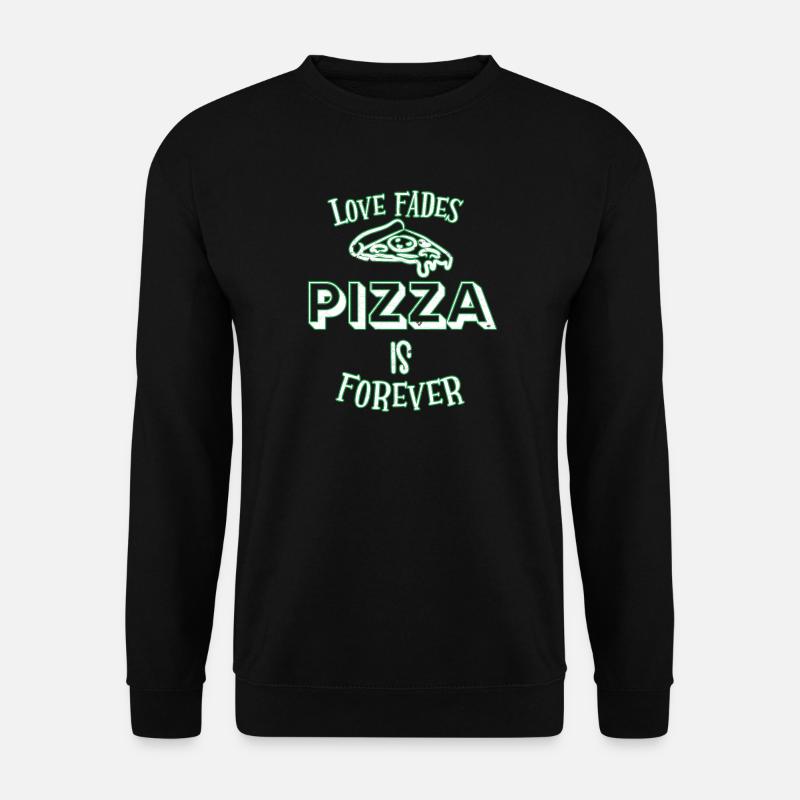 Pizza - Unisex Sweatshirt - black