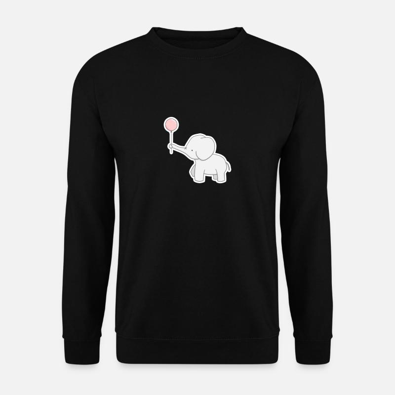 elephant - Unisex Sweatshirt - black