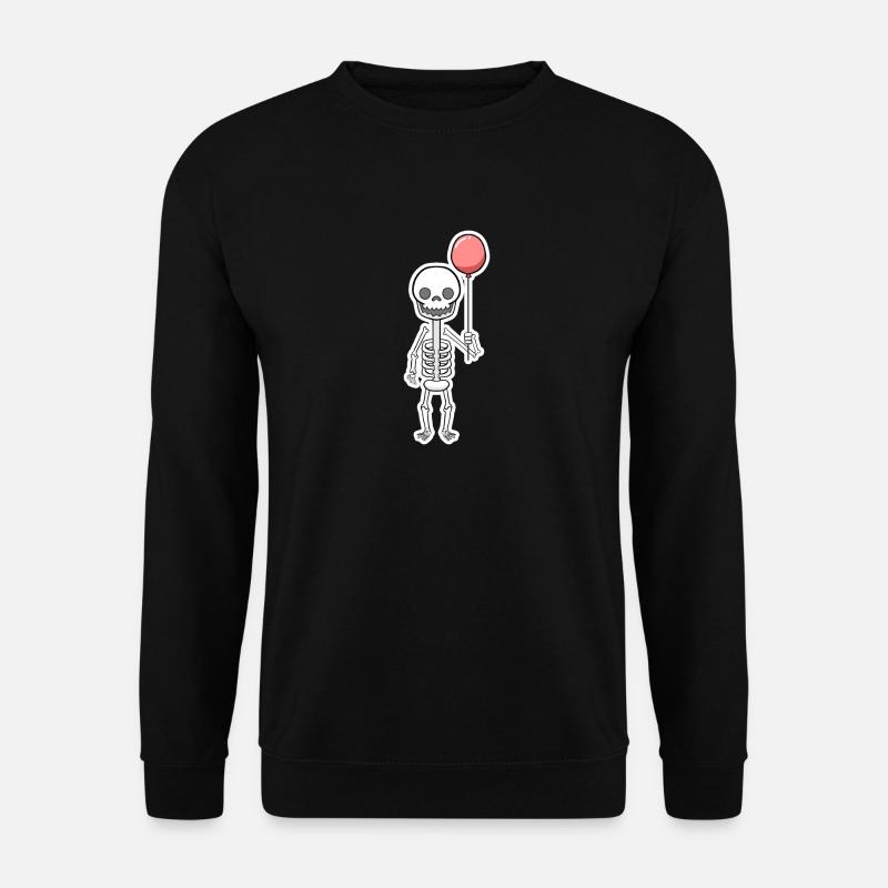 Halloween Skeleton - Unisex Sweatshirt - black