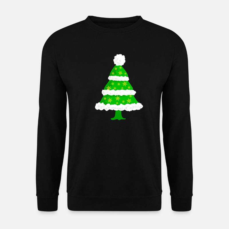 Tannenbaum Weihnachten - Unisex Pullover - Schwarz