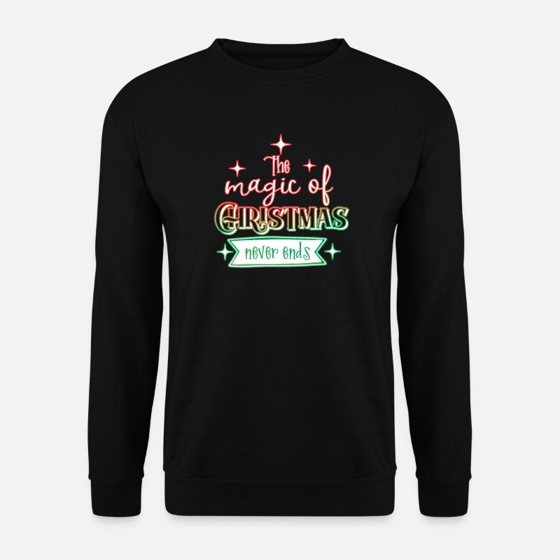 Weihnachten - Unisex Pullover - Schwarz