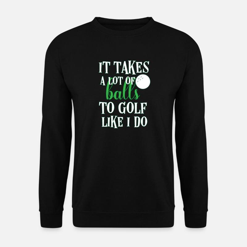 golf - Unisex Sweatshirt - black