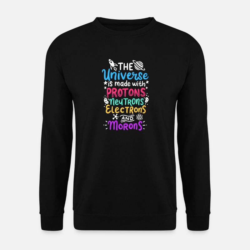 Wissenschaft Chemie Physik - Unisex Pullover - Schwarz