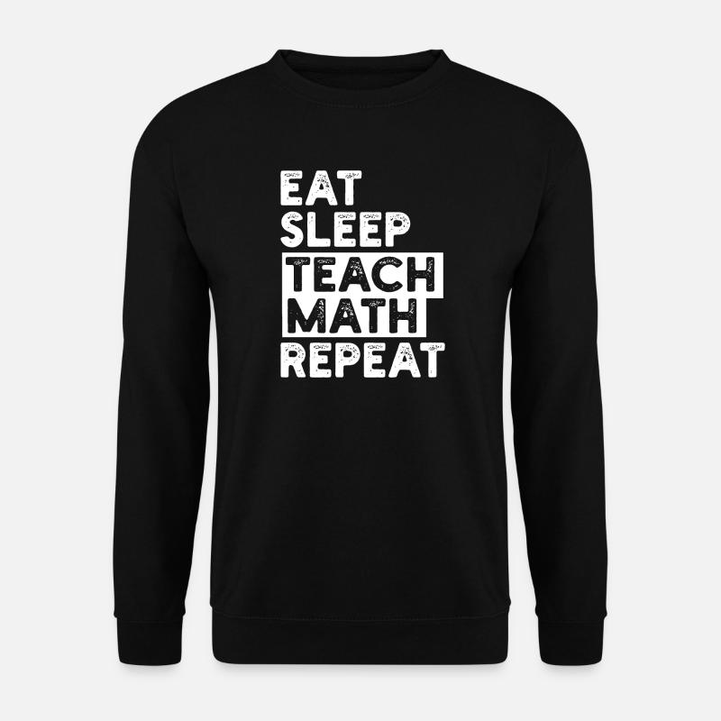 Mathelehrer Mathematik - Unisex Pullover - Schwarz