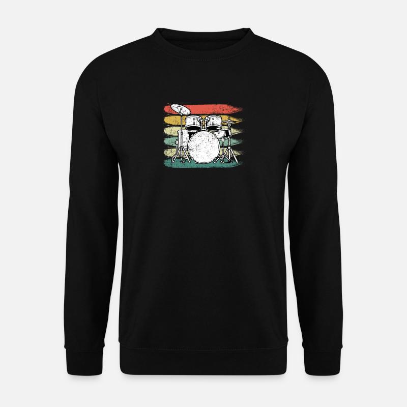 Drummer Drums - Unisex Sweatshirt - black