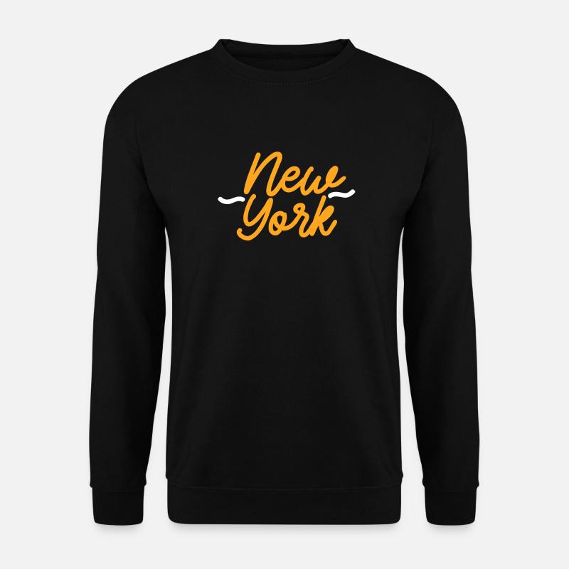 New York - Unisex Pullover - Schwarz