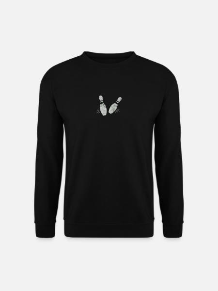 bowling pins - Unisex Sweatshirt - black