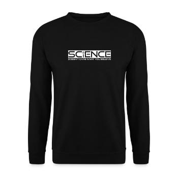 Science - Sweat-shirt Unisexe - noir - Devant - Alina (178cm) & Michal (187cm)