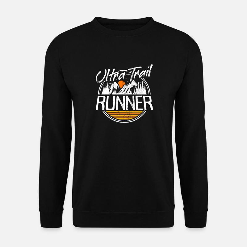 Ultra Trail Running Traillauf Ultra Trail Runner - Unisex Pullover - Schwarz
