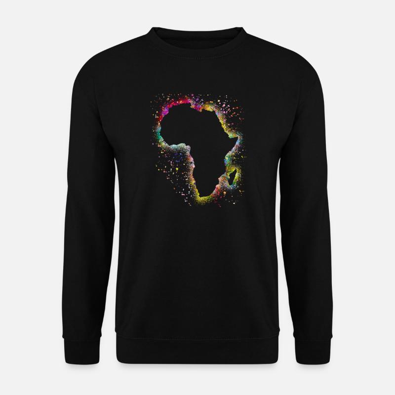 Afrika - Unisex Pullover - Schwarz