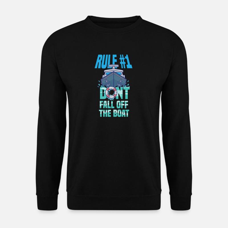 Boot Humor - Unisex Pullover - Schwarz