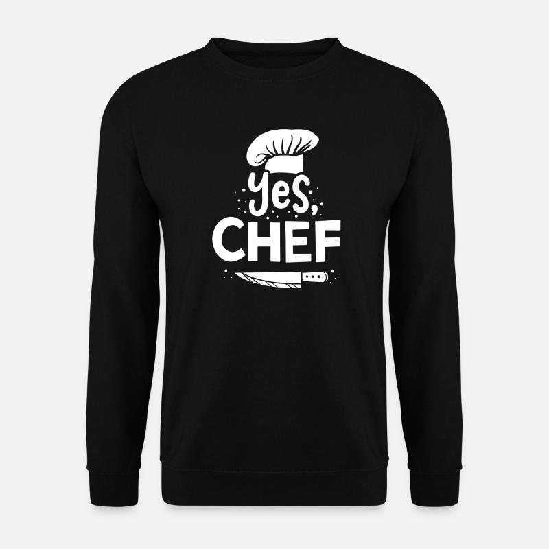 Koch Kochen Chefkoch - Unisex Pullover - Schwarz