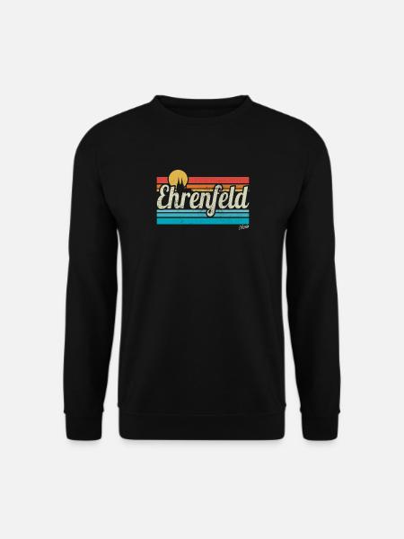 Ehrenfeld Veedel Köln Viertel Retro Vintage Surfer - Unisex Pullover - Schwarz