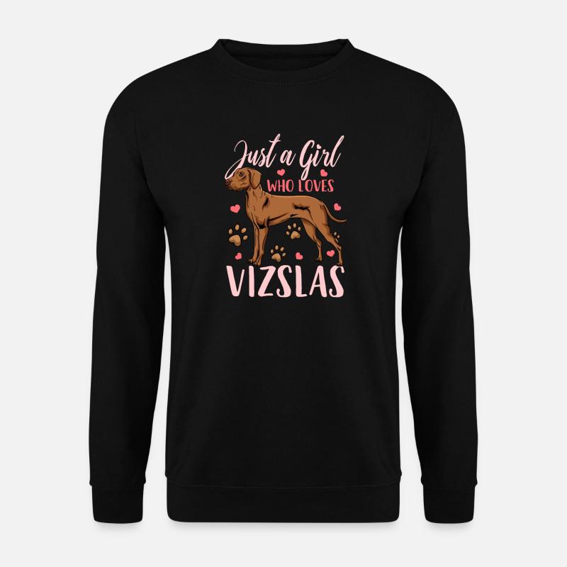 Vizsla - Unisex Pullover - Schwarz