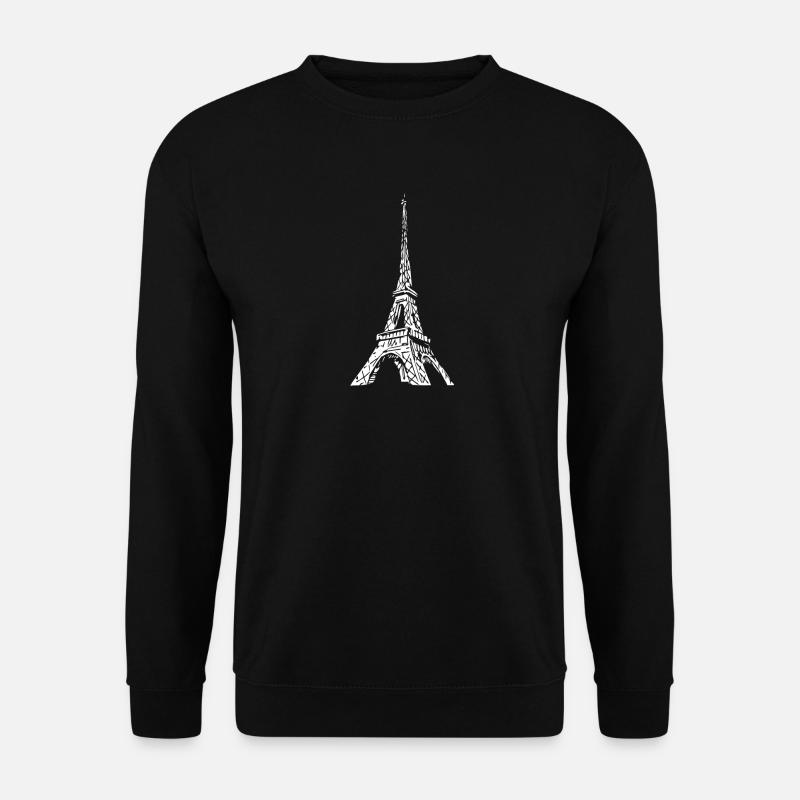 Paris Eiffel Tower - Unisex Sweatshirt - black
