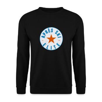 Ski après ski Elite - Sweat-shirt Unisexe - noir - Devant - Alina (178cm) & Michal (187cm)