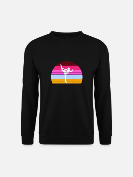Figure skating figure skater - Unisex Sweatshirt - black