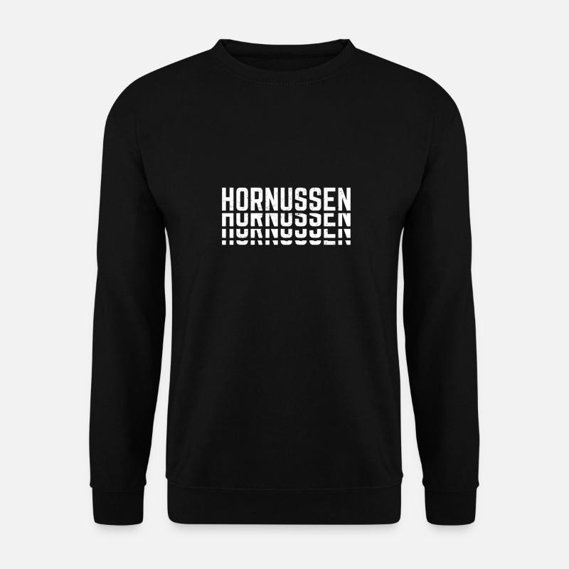 Hornussen - Unisex Pullover - Schwarz