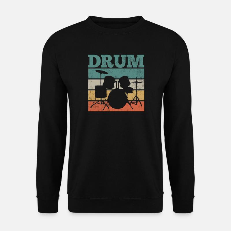 Drums Drums Drummers Drums - Unisex Sweatshirt - black