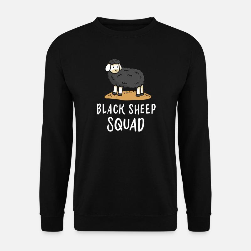 Schwarzes Schaf - Unisex Pullover - Schwarz