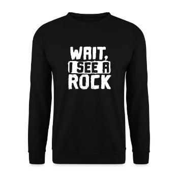 Geologe Geologie - Unisex Pullover - Schwarz - Vorne - Alina (178cm) & Michal (187cm)