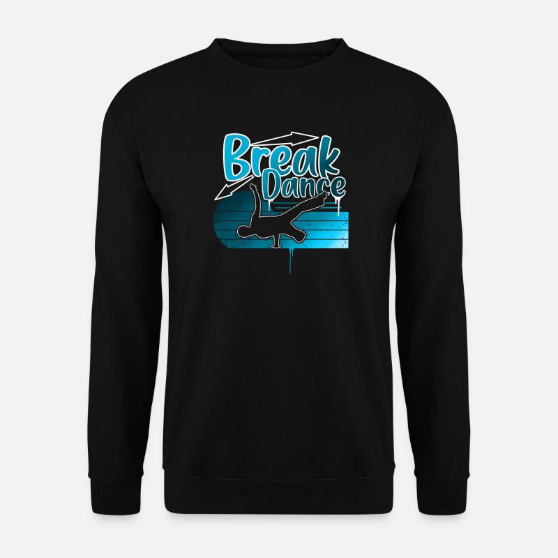 Breakdance - Unisex Pullover - Schwarz