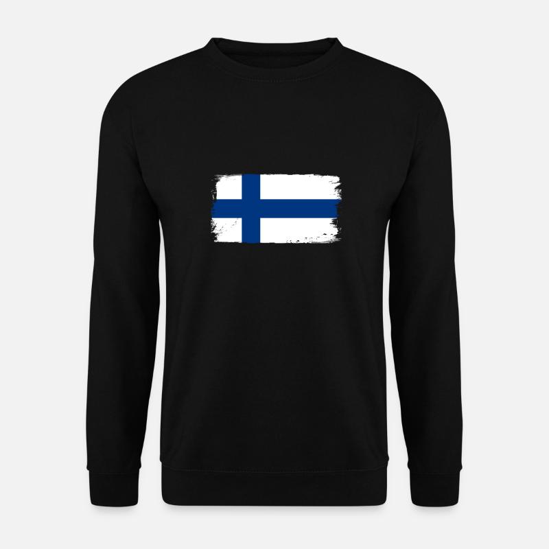 Drapeau de la Finlande - Sweat-shirt Unisexe - noir