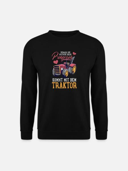 Traktor Trecker - Unisex Pullover - Schwarz