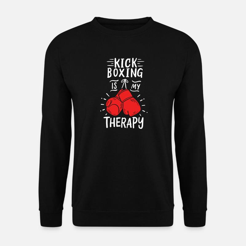 Kickboxing kickboxer - Unisex Sweatshirt - black