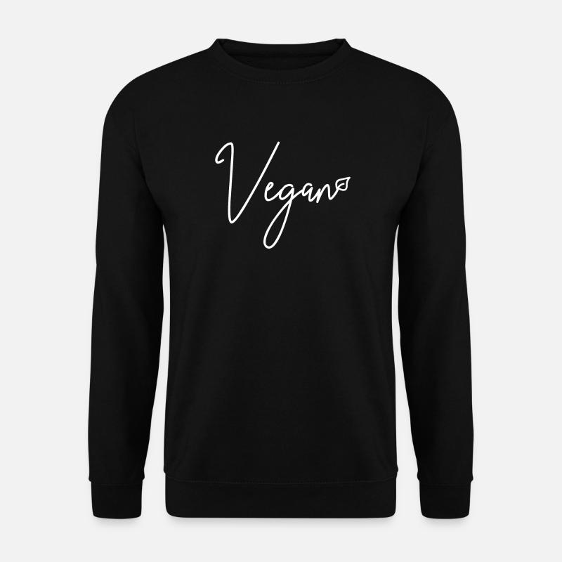 Vegan - Unisex Pullover - Schwarz
