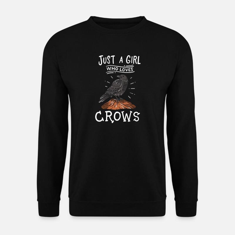 Crows Bird Lovers - Unisex Sweatshirt - black