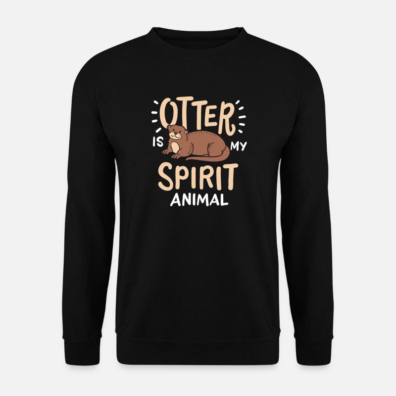 Otter - Unisex Pullover - Schwarz