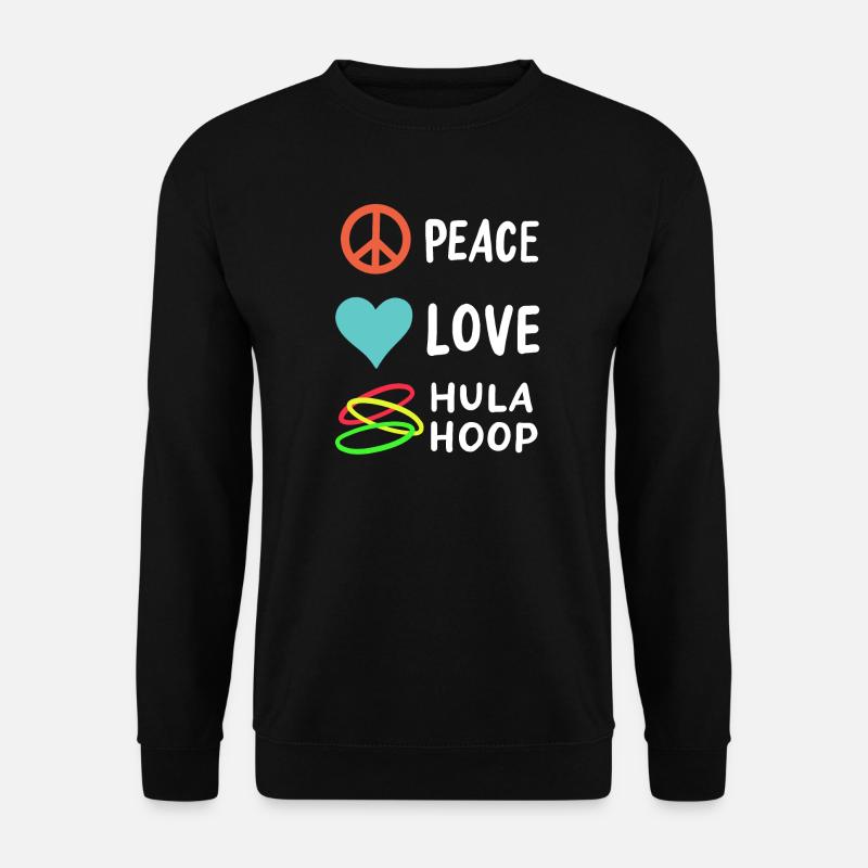 Hulahoop - Sweat-shirt Unisexe - noir