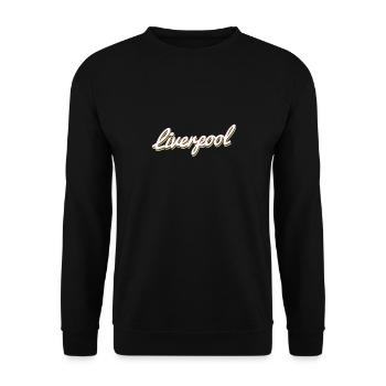 Liverpool - Unisex Sweatshirt - black - Front - Alina (178cm) & Michal (187cm)