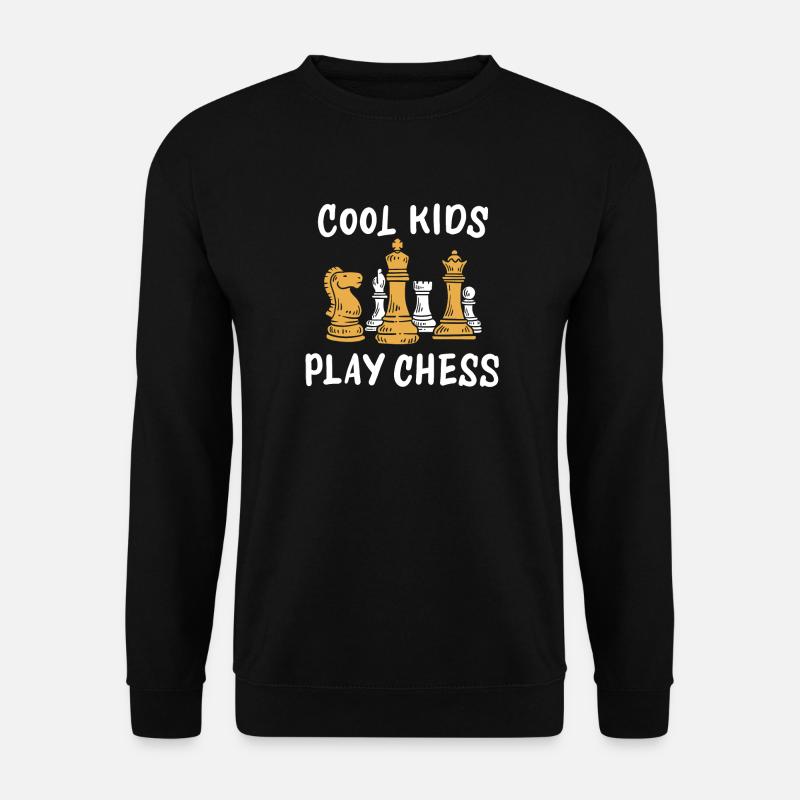Chess chess pieces - Unisex Sweatshirt - black