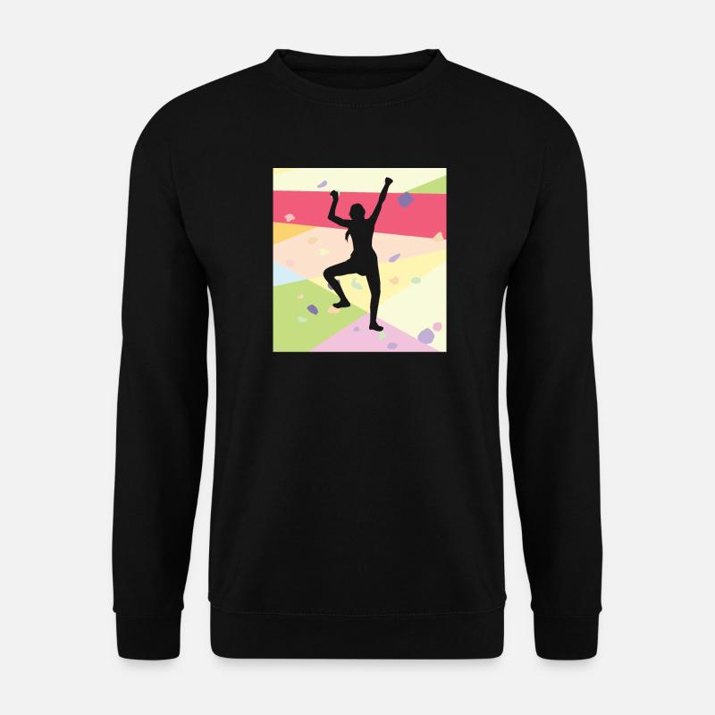Climbing Climbers - Unisex Sweatshirt - black