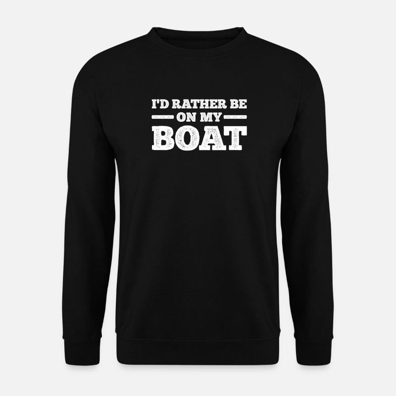 Boating Boating - Unisex Sweatshirt - black